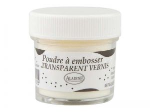 Embosovací prášek, 30 ml, průhledný lesklý Vernis