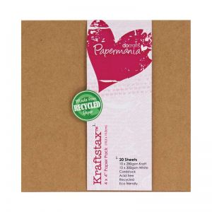 Kraftstax - Sada kartonových papírů 10x10 cm