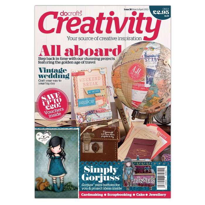 Časopis o scrapbookingu pro scrapařky! Docrafts Creativity! časopis č.38 Mar/Apr 2013 Design Objectives