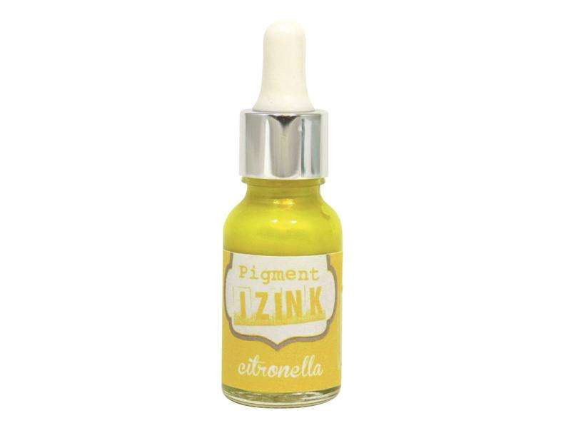 IZINK CITRONELLA 15 ML, pigmentový inkoust Aladine