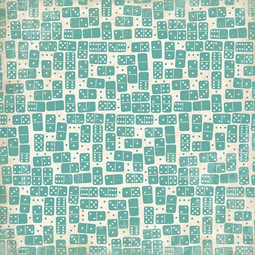 Scrapbooková čtvrtka Dominoes CARTA BELLA