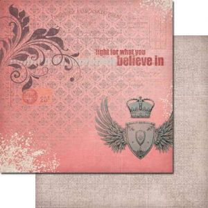 The Queen's Heart - For a Reason - Scrapbooková čtvrtka od 7 Dots Studio vhodná pro scrapbooking a cardmaking