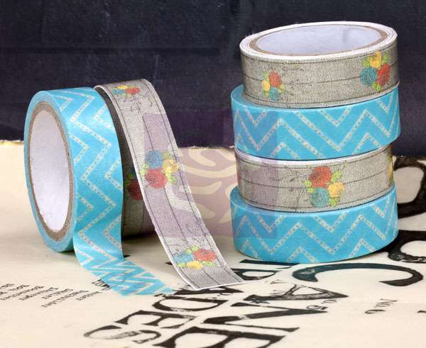 Washi & Fabric Tape - Lady Bird, washi páska na scrapbooking, jako dekorace Prima Marketing