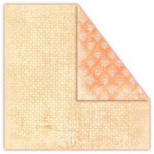 Čtvrtka na scrapbook, oboustranná, z kolekce Tropical Fruits - Clementines, 250 gsm.