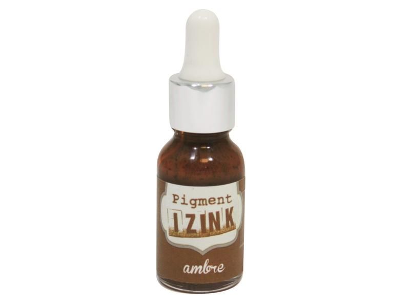 IZINK AMBRE 15 ML, pigmentový inkoust Aladine