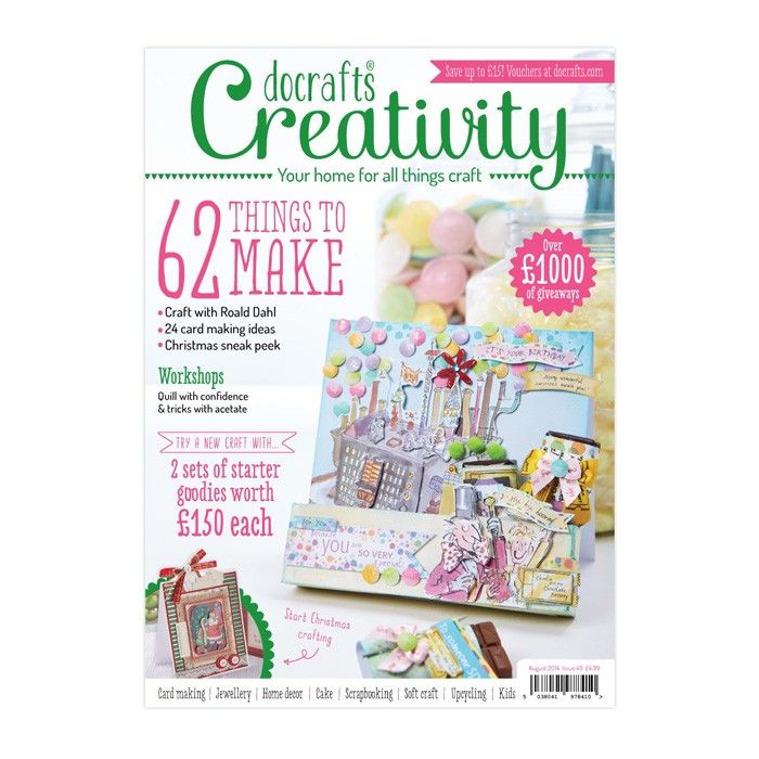 Scrapbookový Časopis Docrafts Creativity! Časopis č.49 August 2014 Design Objectives