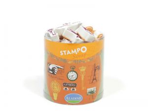 STAMPO SCRAP, STEAMPUNK, 27 ks , určeno na scrapbooking a cardmaking a Project Life