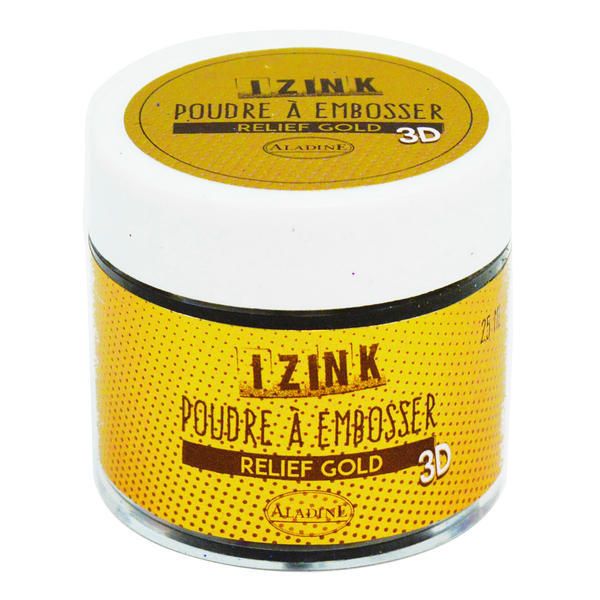 Embosovací prášek, 25 ml, Gold Aladine