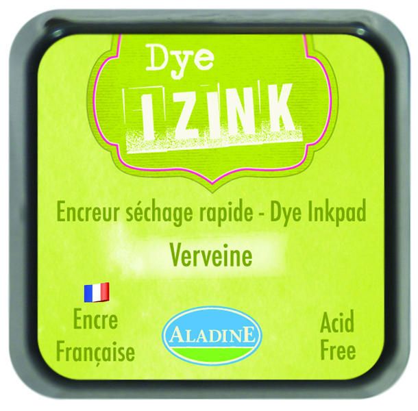 Inkoust IZINK, rychleschnoucí - žlutozelená Aladine