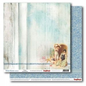 Oboustranný papír na scrapbook ScrapBerry´s Tender vyšší gramáže 190 gsm