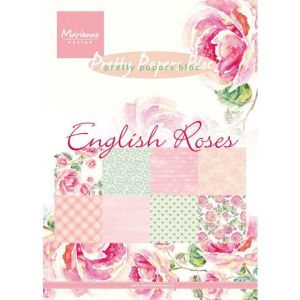 Sada papírů na scrapbooking English Roses, A5 - 8 ks