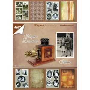 Sada papírů na scrapbooking JOY CRAFTS - Magic Lantern, A5 - 8 ks