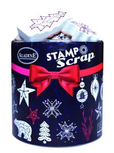 StampoScrap, Konstelace, určeno na scrapbooking a cardmakint Aladine