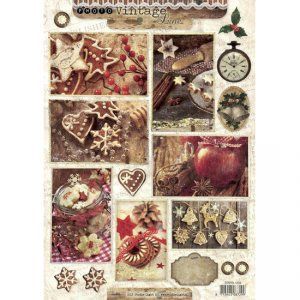 Kartonové výseky a dekorace na přání a scrapbooking