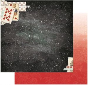 Oboustranný papír na scrapbook Star-Crossed Constellation - BoBunny, cardmaking, scrapbooking